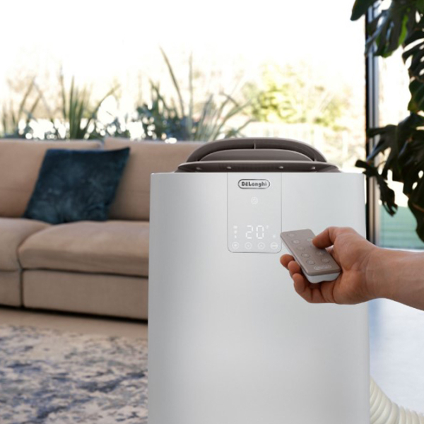 Aparat de aer condiționat DeLonghi PAC AP120 GentleJet White 44 m2 | 11500 BTU | White photo 6