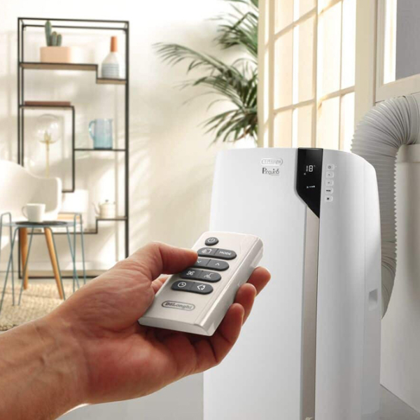Aparat de aer condiționat DeLonghi PAC EX93 EXTREME White 85 m² | 8900 BTU | White photo 4