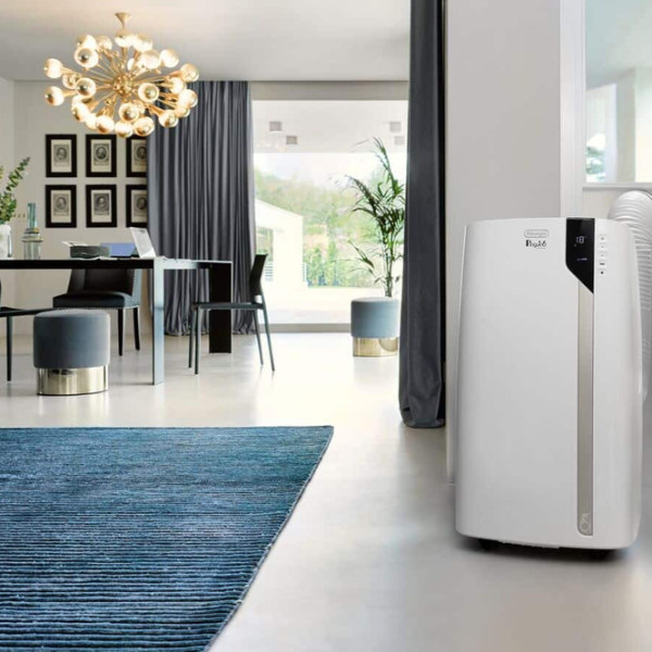 Aparat de aer condiționat DeLonghi PAC EX93 EXTREME White 85 m² | 8900 BTU | White photo 6