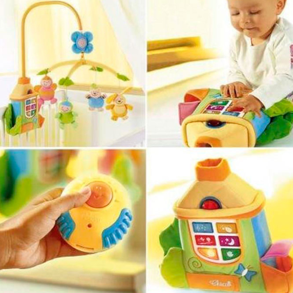 Jucărie pentru pătuțuri și cărucioare Chicco 67072.00 Multicolor 1+ photo 2