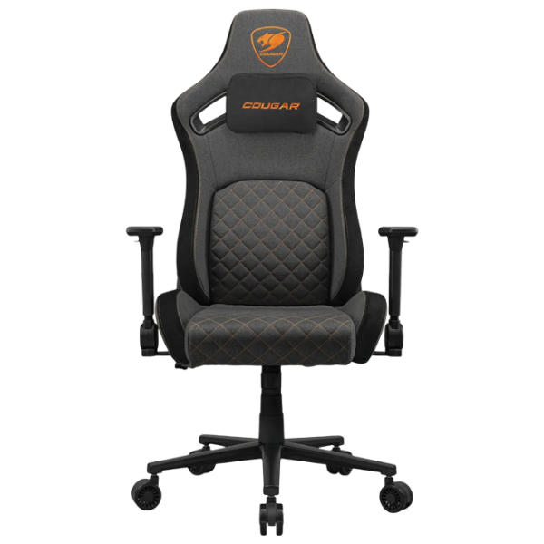 Игровое кресло Cougar Defensor Gray F CGR-DFF-GRB Серый Оранжевый  photo 1