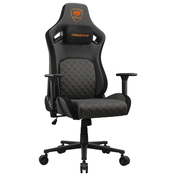 Игровое кресло Cougar Defensor Gray F CGR-DFF-GRB Серый Оранжевый  photo 2