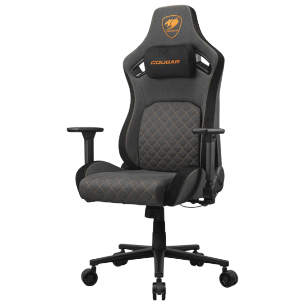 Игровое кресло Cougar Defensor Gray F CGR-DFF-GRB Серый Оранжевый  photo 4