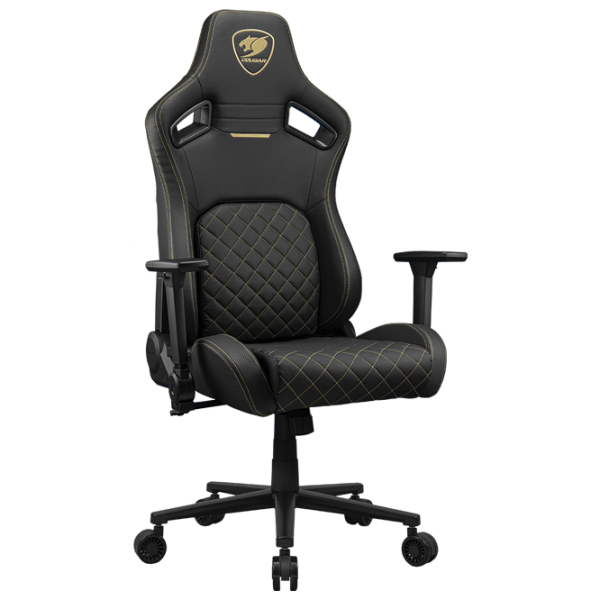 Игровое кресло Cougar Defensor Gold CGR-DFL-GLB Черный Золотой  photo 2