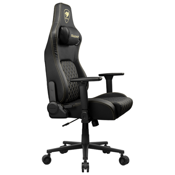 Игровое кресло Cougar Defensor Gold CGR-DFL-GLB Черный Золотой  photo 4