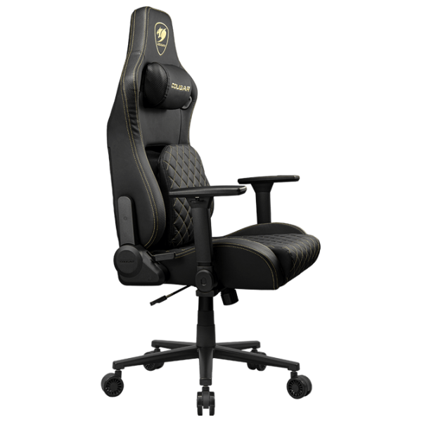 Игровое кресло Cougar Defensor Gold CGR-DFL-GLB Черный Золотой  photo 5