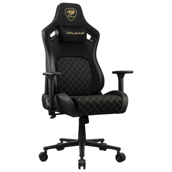 Игровое кресло Cougar Defensor Gold F CGR-DFF-GLB Черный Золотой  photo 1