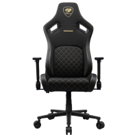 Игровое кресло Cougar Defensor Gold F CGR-DFF-GLB Черный Золотой 