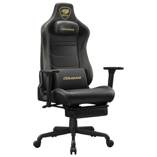 Scaun Gaming Cougar ARMOR EVO S CGR-EVS-GLB Black Gold  photo 2