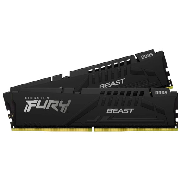 Оперативная память 128 ГБ Kingston FURY Beast KF556C36BBEK2-128 DIMM, DDR5, 5600 МГц photo 1