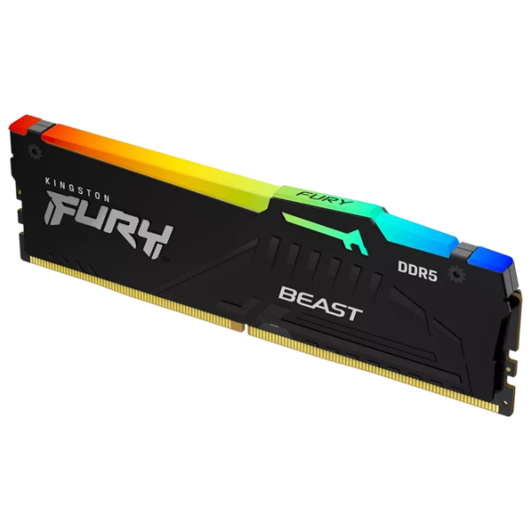 Memorie RAM 128 GB Kingston FURY Beast RGB KF556C36BBEAK2-128 DIMM, DDR5, 5600 MHz photo 2