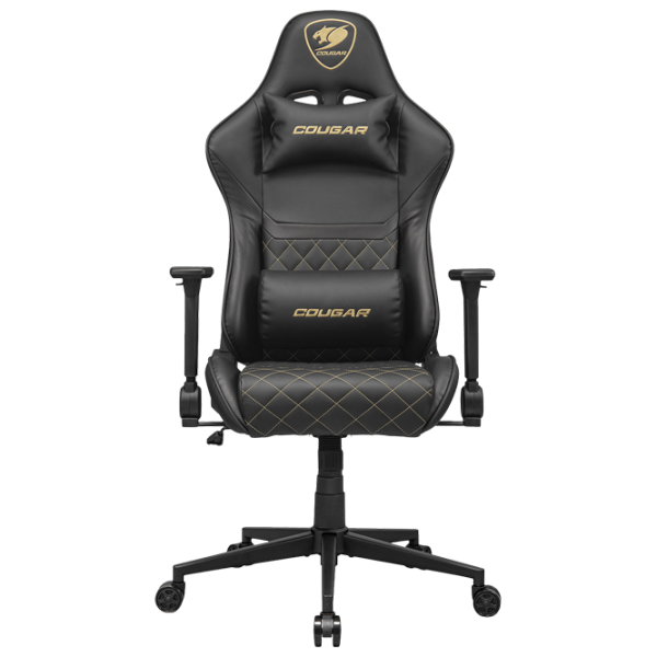 Scaun Gaming Cougar ARMOR ONE V2 CGR-AO2-GLB Black Gold  photo 1