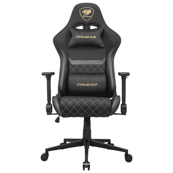 Scaun Gaming Cougar ARMOR ONE V2 Gold F CGR-A2F-GLB Black Gold  photo 1