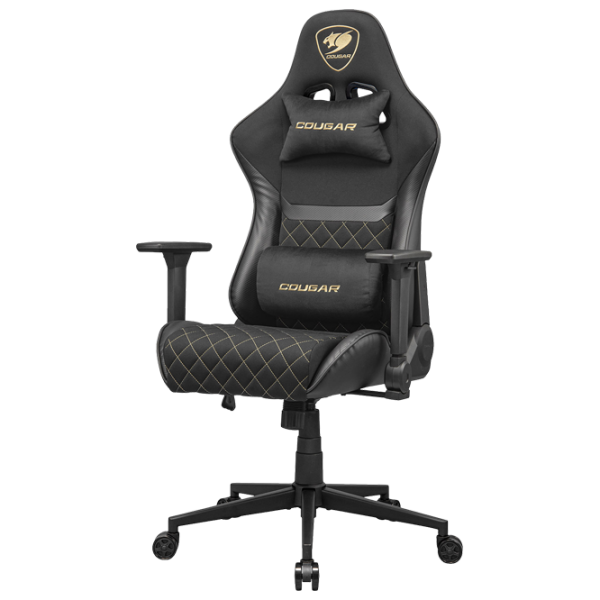 Scaun Gaming Cougar ARMOR ONE V2 Gold F CGR-A2F-GLB Black Gold  photo 5