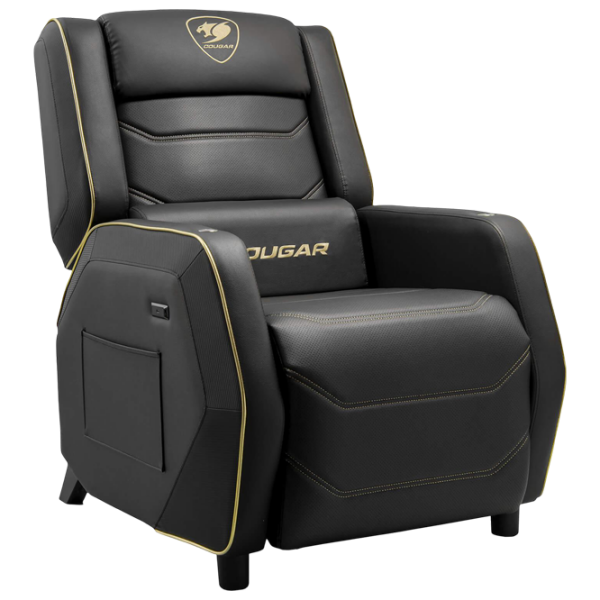 Scaun Gaming Cougar Ranger PRO 3MRGPGLB Black Gold  photo 4