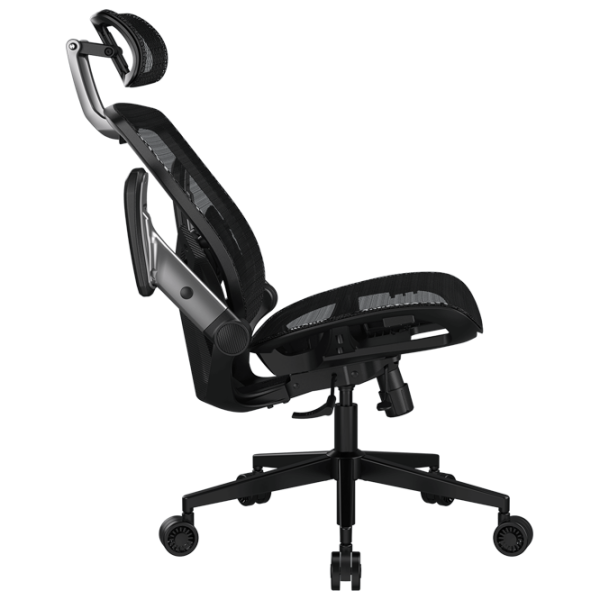 Scaun Gaming Cougar Speeder One 3MSPOBLB Black Silver  photo 2
