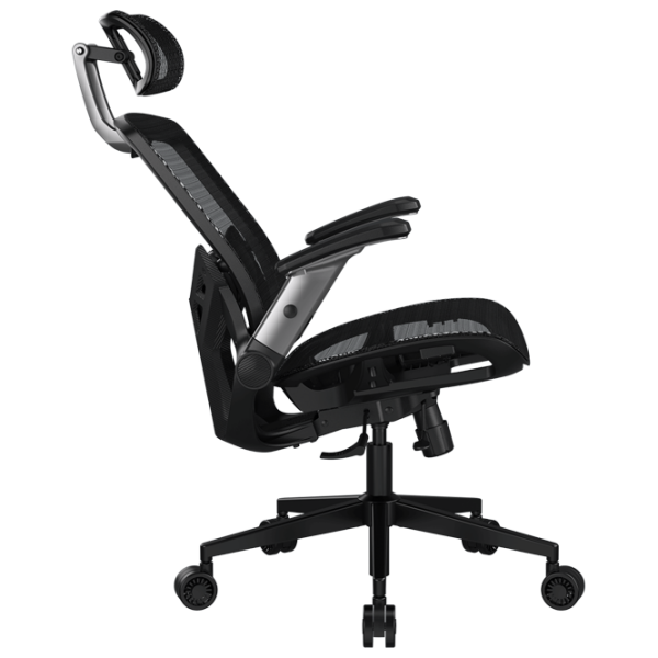 Scaun Gaming Cougar Speeder One 3MSPOBLB Black Silver  photo 3