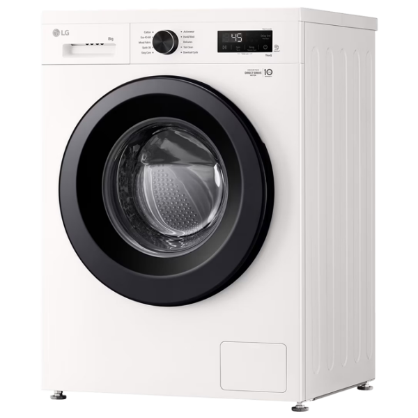 Mașină de spălat LG F4X1008NWK White 8 kg, 1400 rpm, A photo 3