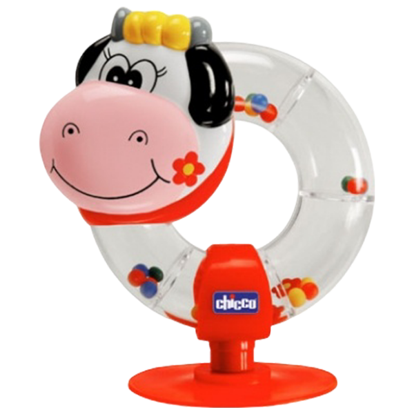 Jucărie zornăitoare Chicco Cheerful Cow Multicolor 0+ photo 1