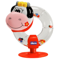 Jucărie zornăitoare Chicco Cheerful Cow Multicolor 0+