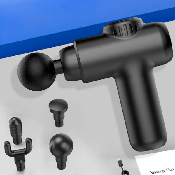 Aparat de masaj Massage gun 011 Black  photo 4