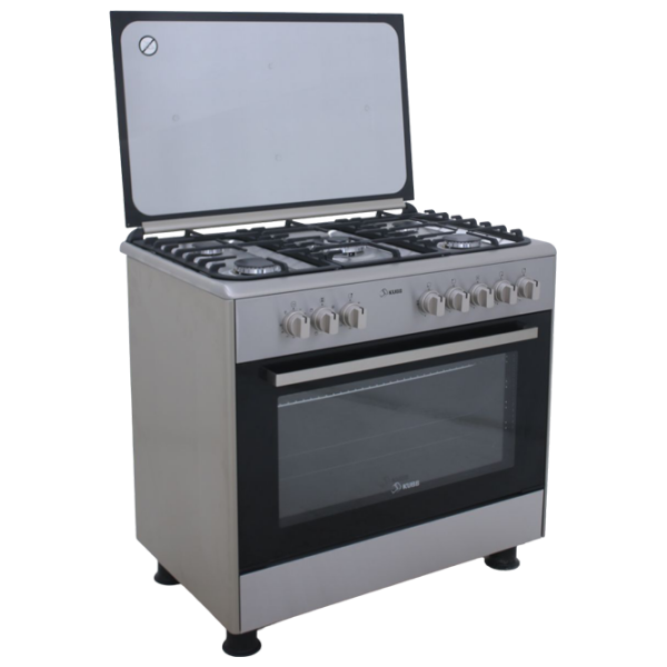 Плита KUBB FF9506GAZH Нержавеющая сталь Тип плиты: Комбинированная, , Тип духовки: Электрическая photo 2