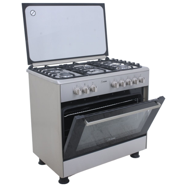 Плита KUBB FF9506GAZH Нержавеющая сталь Тип плиты: Комбинированная, , Тип духовки: Электрическая photo 4