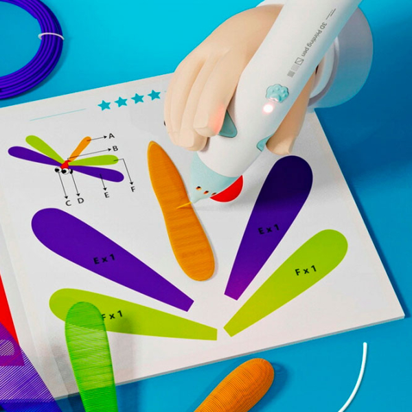 3D ручка 3DPen T66-35A Розовый 1.75 мм |  photo 4