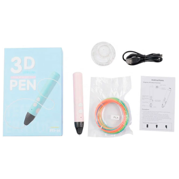 3D ручка 3DPen P11-H Синий 1.75 мм | до 60 °С photo 6