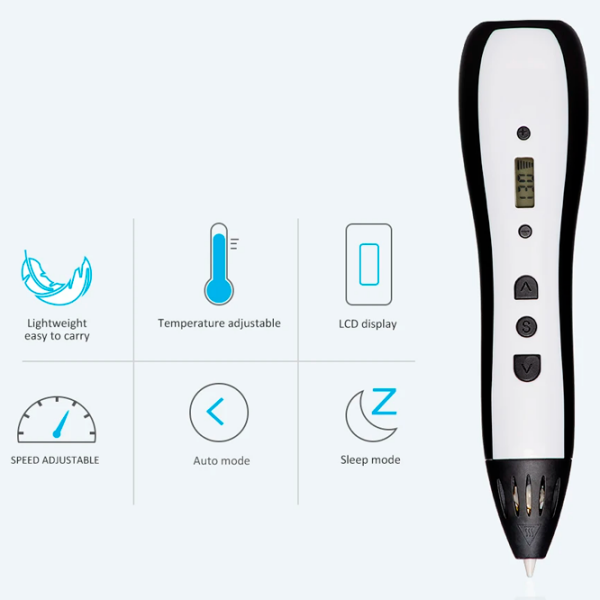 3D ручка 3DPen RP700C Синий 1.75 мм |  photo 3