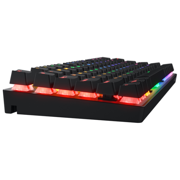 Tastatură Hator Icefall Mecha 75 Rainbow Wireless Black Gaming, Fără fir photo 4