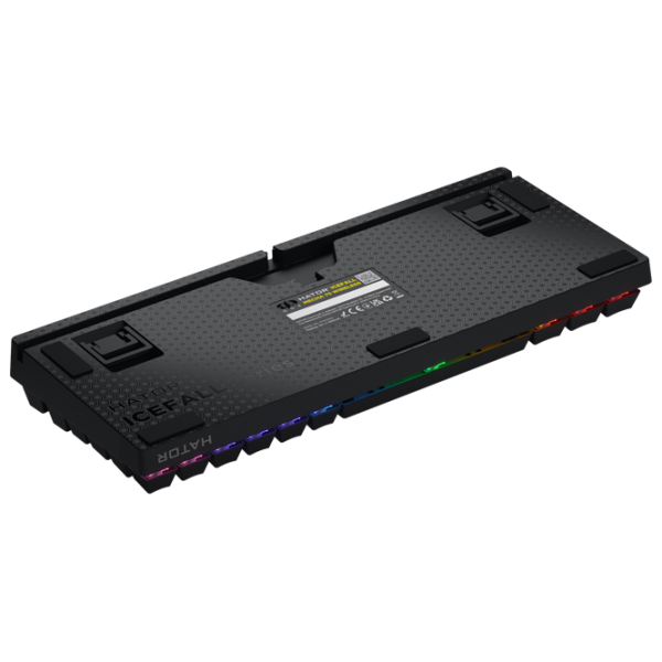 Tastatură Hator Icefall Mecha 75 Rainbow Wireless Black Gaming, Fără fir photo 5