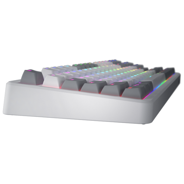 Tastatură Hator Rockfall 3 Mecha TKL White Gaming, Fără fir photo 3