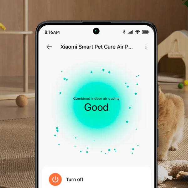 Purificator de aer Xiaomi Smart Pet Care White  photo 9