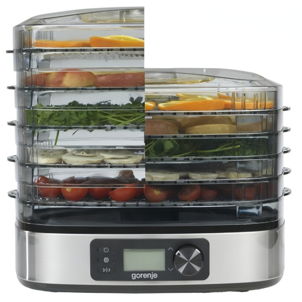 Uscător de fructe și legume Gorenje FDK500DE Inox 380 W photo 2