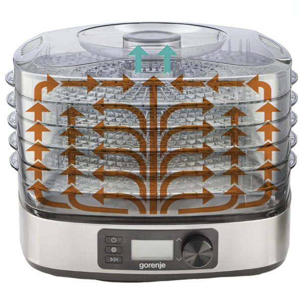 Uscător de fructe și legume Gorenje FDK500DE Inox 380 W photo 4