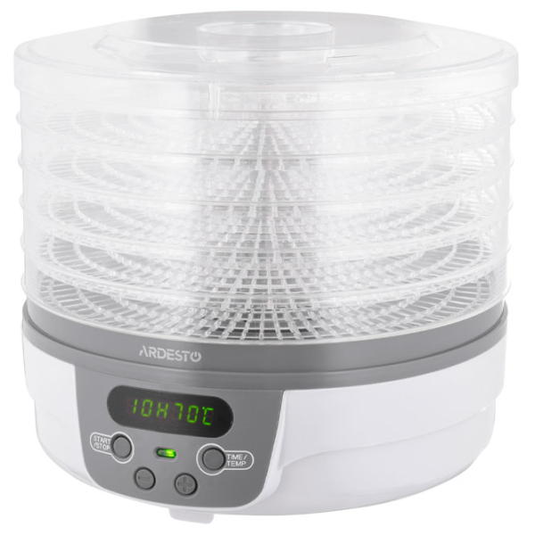 Uscător de fructe și legume Ardesto FDB-5321T White 250 W photo 2