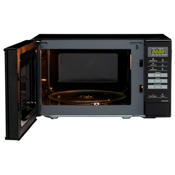 Cuptor cu microunde Panasonic NN-SB26MBZUE Black Solo, 20l, 800 W photo 3