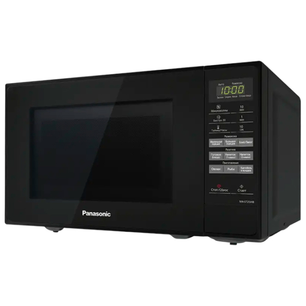 Cuptor cu microunde Panasonic NN-ST25HBZUE Black Solo, 20l, 800 W photo 2