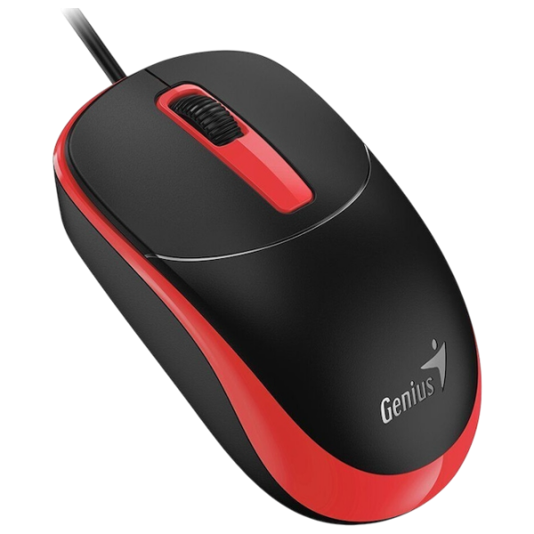 Mouse Genius DX-123 Black Cu fir, 1200 dpi photo 2