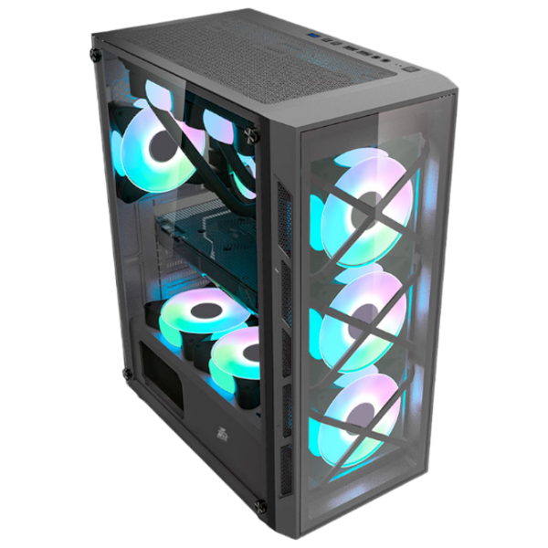 Корпус 1STPLAYER XP-G Черный micro ATX photo 1