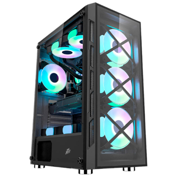Корпус 1STPLAYER XP-G Черный micro ATX photo 2