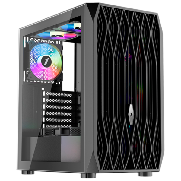 Корпус 1STPLAYER AY7 Черный micro ATX photo 1