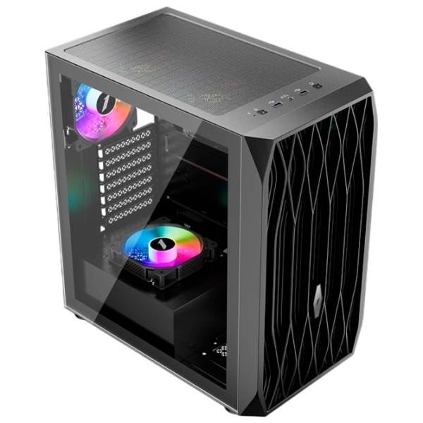 Корпус 1STPLAYER AY7 Черный micro ATX photo 2