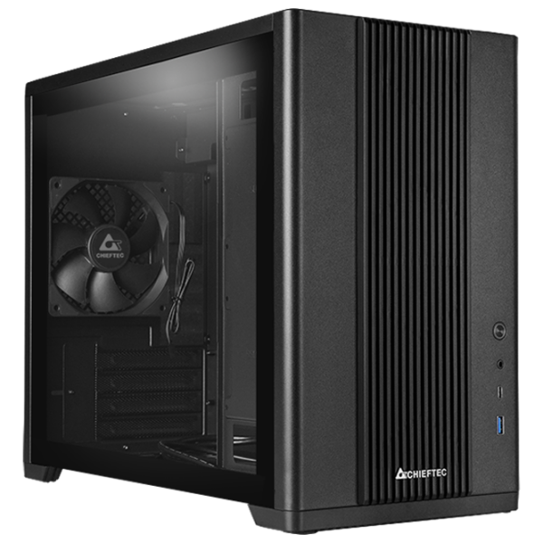Корпус Chieftec BX-10B-OP Черный micro ATX photo 1