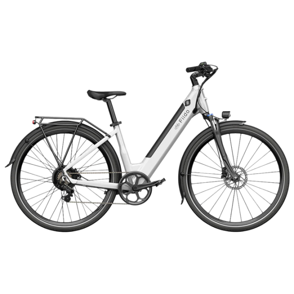 Bicicletă electrică FIIDO C11 White 27.5" | 250 W | până la 90 km photo 1