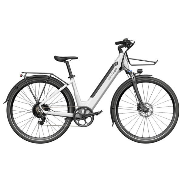 Bicicletă electrică FIIDO C11 White 27.5" | 250 W | până la 90 km photo 2