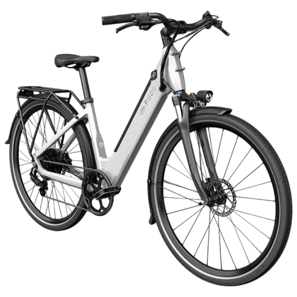 Bicicletă electrică FIIDO C11 White 27.5" | 250 W | până la 90 km photo 3
