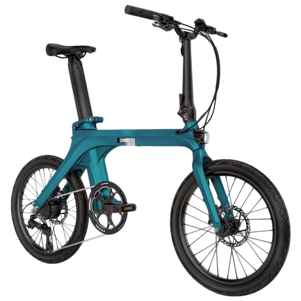 Bicicletă electrică FIIDO X Blue 20" | 250 W | până la 130 km photo 3