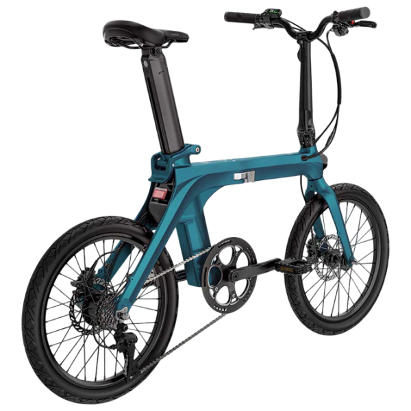 Bicicletă electrică FIIDO X Blue 20" | 250 W | până la 130 km photo 4